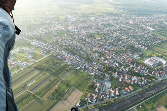 Drone image of District Urloffen in Appenweier in the state Baden-Wuerttemberg, Germany