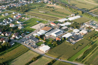 Südstraße commercial area in the district Urloffen in Appenweier in the state Baden-Wuerttemberg, Germany
