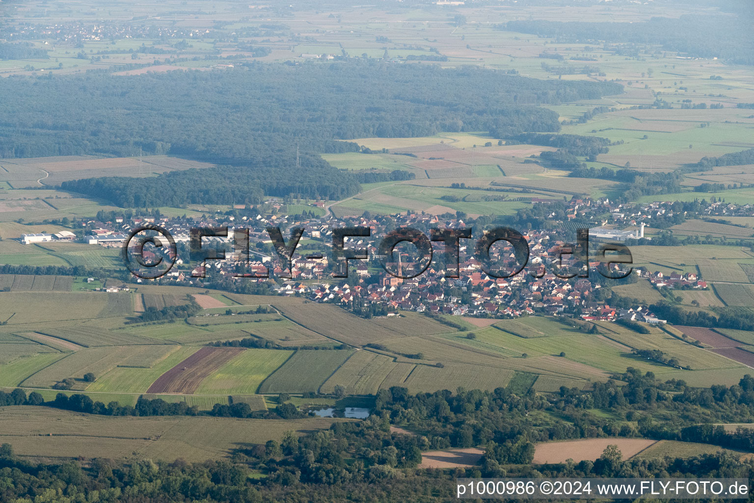 Rheinbischofsheim in Gambsheim in the state Bas-Rhin, France