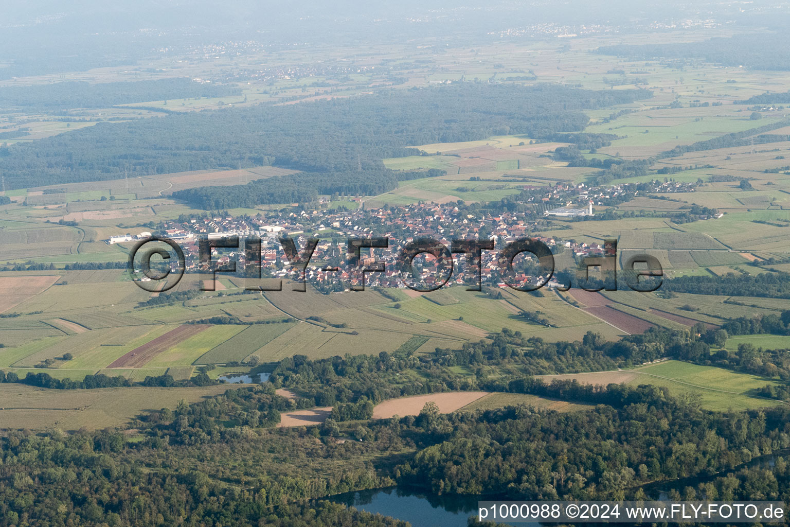 Rheinbischofsheim in La Wantzenau in the state Bas-Rhin, France