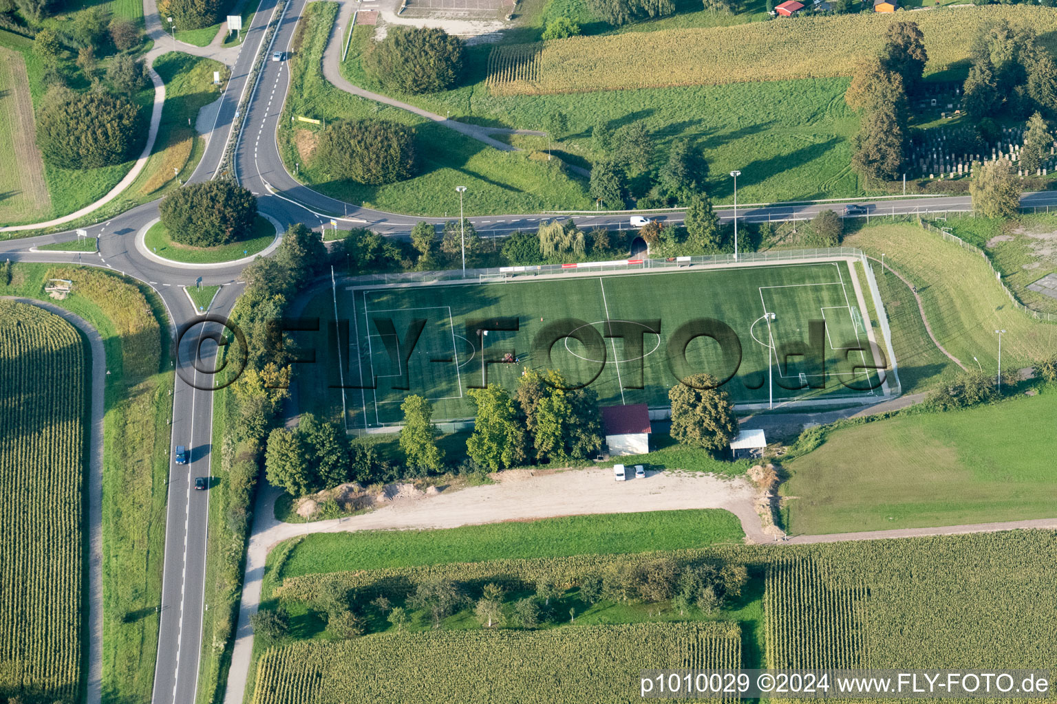 Sports Club 1921 eV in the district Freistett in Rheinau in the state Baden-Wuerttemberg, Germany