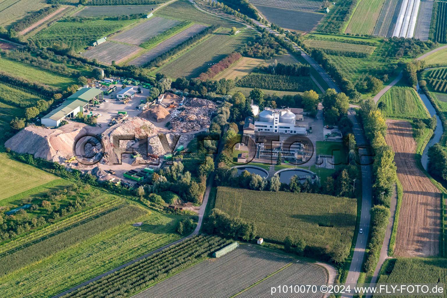 Wastewater Association Vorderes Renchtal in Renchen in the state Baden-Wuerttemberg, Germany