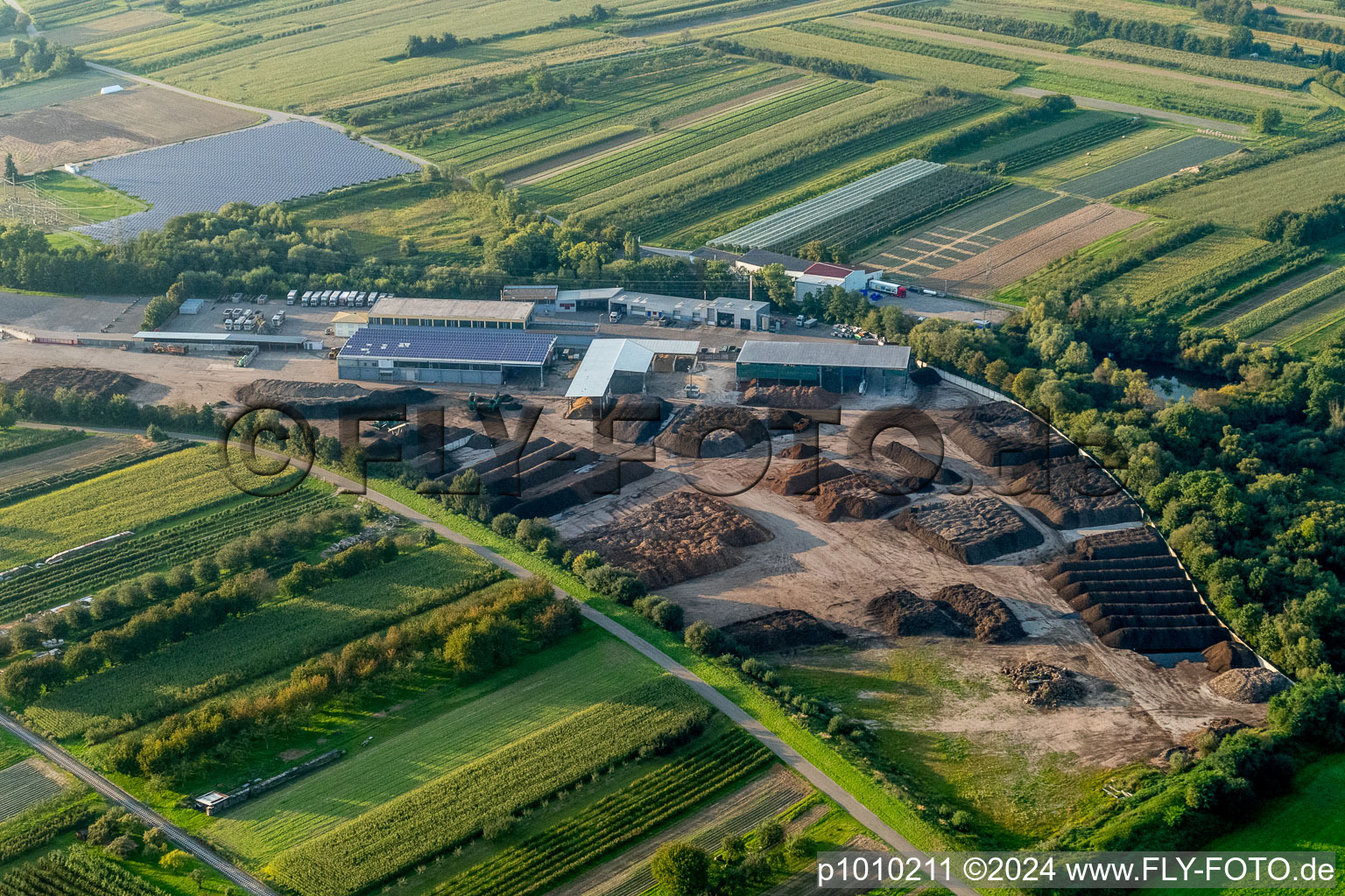 Recycling of OCO H. Weber GmbH & Co. KG in Appenweier in the state Baden-Wurttemberg, Germany