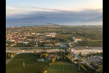 District San Martino della Battaglia in Desenzano del Garda in the state Brescia, Italy