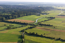 Büttler Canal Burger Au in Buchholz in the state Schleswig Holstein, Germany