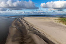 Dog beach at the northern beach Ording in the district Ording in Sankt Peter-Ording in the state Schleswig Holstein, Germany