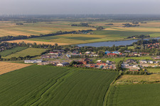 Witzworter Straße commercial area in the district Hörn in Friedrichstadt in the state Schleswig Holstein, Germany