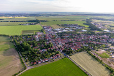From the southwest in Schwabhausen in the state Thuringia, Germany