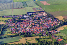 From the north in Friemar in the state Thuringia, Germany