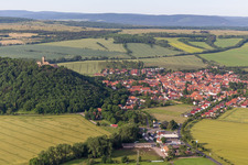 Mühlburg above the town in the district Mühlberg in Drei Gleichen in the state Thuringia, Germany