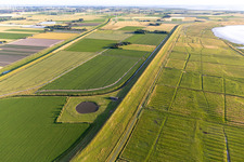 Dithmarscher Eider Foreland in the district Schülper Neuensiel in Wesselburenerkoog in the state Schleswig Holstein, Germany