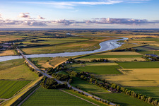 Eider Bridge at Tönning in Tönning in the state Schleswig Holstein, Germany