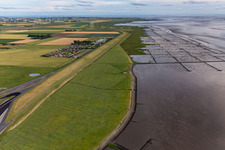 Holiday home settlement and camping Wesselburenerkoog in Wesselburenerkoog in the state Schleswig Holstein, Germany