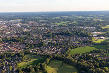 Aerial view of Winterswijk in the state Gelderland, Netherlands