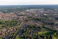 Aerial photograpy of Winterswijk in the state Gelderland, Netherlands