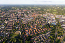 Drone recording of Winterswijk in the state Gelderland, Netherlands