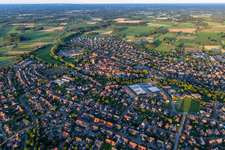 From the north in the district Ramsdorf in Velen in the state North Rhine-Westphalia, Germany