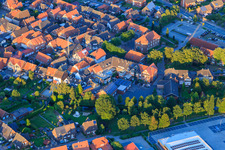 On the moat in the district Ramsdorf in Velen in the state North Rhine-Westphalia, Germany