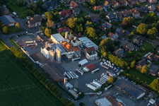 Buildings and production halls on the dairy Molkerei Wiegert GmbH & Co. KG in Velen in the state North Rhine-Westphalia, Germany