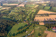 Aerial view of Golf and Country Club Coesfeld eV in the district Goxel in Coesfeld in the state North Rhine-Westphalia, Germany