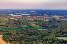 From the west in the district Holtwick in Haltern am See in the state North Rhine-Westphalia, Germany