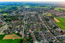 From the east in Heiden in the state North Rhine-Westphalia, Germany