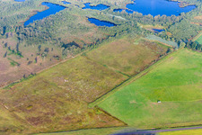 Aerial view of Haaksbergen in the state Overijssel, Netherlands