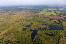 Aerial photograpy of Haaksbergen in the state Overijssel, Netherlands