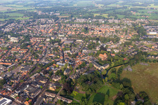 Eibergen in the state Gelderland, Netherlands from above