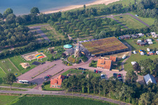 Winterswijk Meddo in the state Gelderland, Netherlands from above