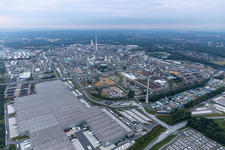 Aerial view of Metro Central Logistic, Chemical Park Marl in the district Chemiezone in Marl in the state North Rhine-Westphalia, Germany