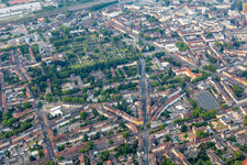 Old Town Cemetery in the district Schalke in Gelsenkirchen in the state North Rhine-Westphalia, Germany