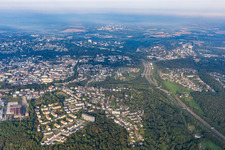 Triangle Velbert North A44/A535 in the district Kleinumstand in Velbert in the state North Rhine-Westphalia, Germany