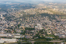 From the northeast in Velbert in the state North Rhine-Westphalia, Germany