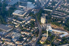 Aerial view of BKS in the district Kostenberg in Velbert in the state North Rhine-Westphalia, Germany