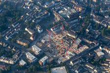 Construction site for the new residential and commercial building O-Quartier on Heiligenstock in Solingen in the state North Rhine-Westphalia, Germany