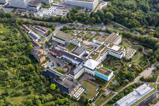 Hospital grounds of the Clinic " BG Klinik Tuebingen " in Tuebingen in the state Baden-Wuerttemberg, Germany