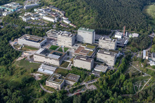 University Tübingen in Tübingen in the state Baden-Wuerttemberg, Germany from above