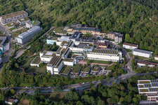Aerial view of BG Accident Clinic Tübingen in Tübingen in the state Baden-Wuerttemberg, Germany