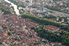 Castle of Hohen Tuebingen in Tuebingen in the state Baden-Wurttemberg, Germany