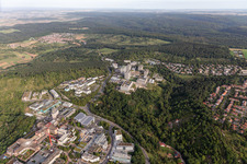 BG Clinic, University and University Hospital Tübingen in Tübingen in the state Baden-Wuerttemberg, Germany seen from above