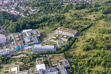 University Hospital Tübingen in Tübingen in the state Baden-Wuerttemberg, Germany viewn from the air