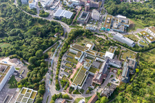 BG Accident Clinic Tübingen in Tübingen in the state Baden-Wuerttemberg, Germany seen from a drone