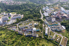 Aerial view of BG Accident Clinic Tübingen in Tübingen in the state Baden-Wuerttemberg, Germany