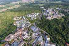 BG Clinic, University and University Hospital Tübingen in Tübingen in the state Baden-Wuerttemberg, Germany from a drone