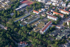 School buildings of the Mathilde Weber Schule and Kaufmaennische Berufsschule in Tuebingen in the state Baden-Wuerttemberg, Germany