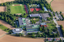 HAP Grieshaber Gymnasium in the BZN and Wittumhalle in the district Rommelsbach in Reutlingen in the state Baden-Wuerttemberg, Germany