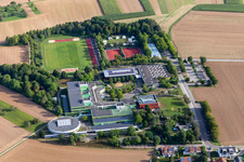 HAP Grieshaber Gymnasium in the BZN and Wittumhalle in the district Rommelsbach in Reutlingen in the state Baden-Wuerttemberg, Germany