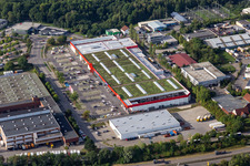Building of the construction market Bauhaus in Reutlingen in the state Baden-Wurttemberg, Germany