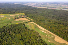Bird's eye view of Golf Club Schloss Kressbach in the district Kreßbach in Tübingen in the state Baden-Wuerttemberg, Germany